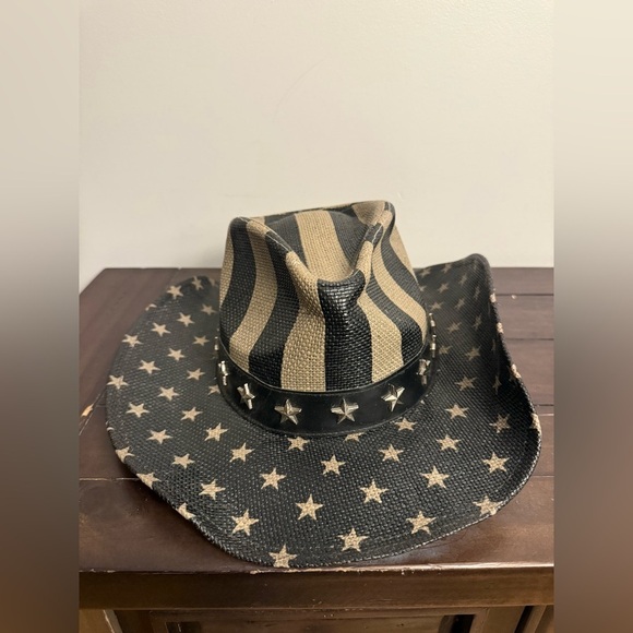 Angela & William Star Stud Western Cowboy Hat main image 4